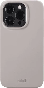 Holdit Silicone Case для Apple iPhone 15 Pro Taupe