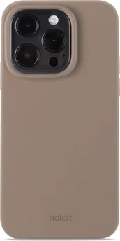 Holdit Silicone Case для Apple iPhone 15 Pro Mocha Brown