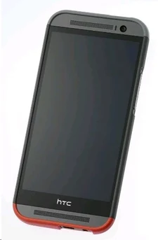 HTC HC-C940 Double Dip Hard Shell для One (M8) Gray/Red