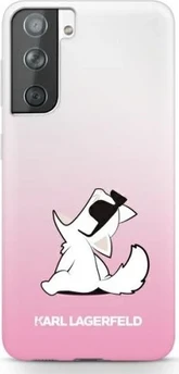 Karl Lagerfeld Hard Case Choupette Fun для Samsung Galaxy S21+ Pink