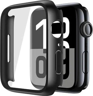 Misxi защитный чехол для Apple Watch 11 46mm Black/Transparent, 2er-Pack