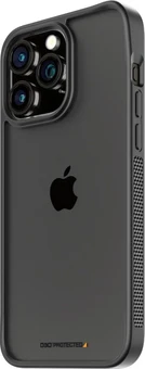 PanzerGlass Clear Case D3O Black Edition для Apple iPhone 15 Pro Max Transparent/Black