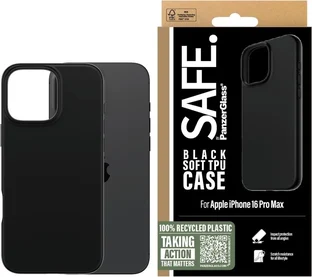 PanzerGlass Safe TPU Case для Apple iPhone 16 Pro Max Black
