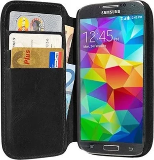 Pedea Book Cover Echtleder для Samsung Galaxy S5 Black