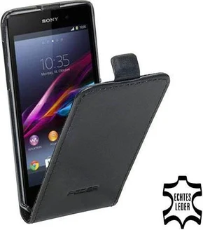 Pedea Ultraslim Echtledertasche для Sony Xperia Z1 Black
