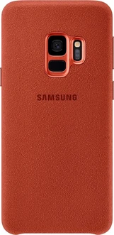 Samsung EF-XG960AR Alcantara Cover для Galaxy S9 Red