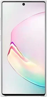 Samsung Leather Cover для Galaxy Note 10+ White