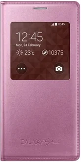 Samsung S-View Cover для Galaxy S5 Mini Pink