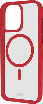 SBS Mobile Mag Frame Case для Apple iPhone 16 Pro Max Red