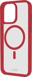 SBS Mobile Mag Frame Case для Apple iPhone 16 Pro Red