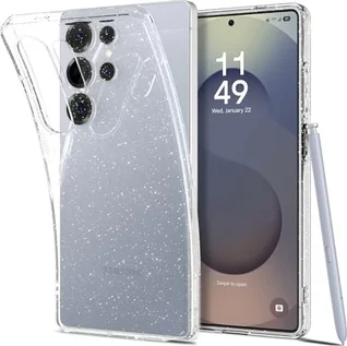 Spigen Liquid Crystal Glitter для Samsung Galaxy S25 Ultra Crystal Quartz