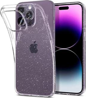 Spigen Liquid Crystal Glitter для Apple iPhone 14 Pro Crystal Quartz