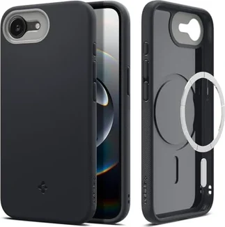 Spigen Nano Pop (MagFit) для Apple iPhone 16e Black Sesame