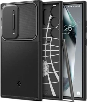 Spigen Optik Armor для Samsung Galaxy S24 Ultra Black