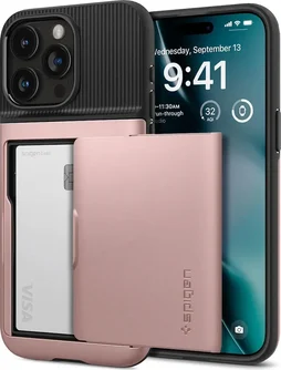 Spigen Slim Armor CS для Apple iPhone 15 Pro Max Rose Gold