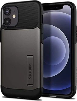 Spigen Slim Armor для Apple iPhone 12 Mini gunmetal