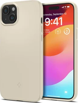 Spigen Thin Fit для Apple iPhone 15 Plus mute Beige