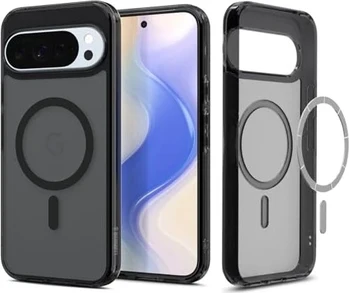 Spigen Ultra Hybrid Metal Ring (MagFit) для Google Pixel 10 Pro XL Frost Black