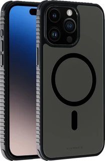 Vivanco Mag Solid Elite Cover для Apple iPhone 15 Pro Black
