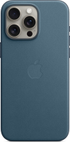 Apple Feingewebe case with MagSafe for iPhone 15 Pro Max pacific blue 