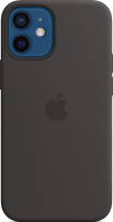 Apple iPhone 12 mini Silicone Case with MagSafe Black 