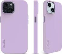 Decoded AntiMicrobial Silicone Back Cover для Apple iPhone 15 Plus Lavender