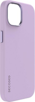 Decoded AntiMicrobial Silicone Back Cover for Apple iPhone 15 Plus Lavender 