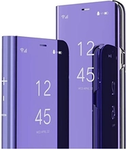 MRSTER clear View Standing Cover для Xiaomi Redmi Note 9 фиолетовый
