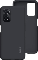 Oppo liquid Silicon case for Oppo A76/A96 black 