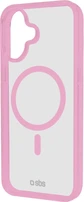 SBS Mobile Mag Frame case для Эпл Айфон 16 розовый