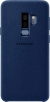 Samsung EF-XG965AL Alcantara Cover for Galaxy S9+ blue 