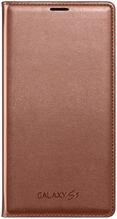 Samsung Flip wallet для Galaxy S5 золотой