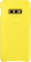 Samsung Leather Cover for Galaxy S10e yellow 