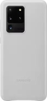 Samsung Leather Cover for Galaxy S20 Ultra light gray 