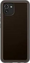 Samsung Soft clear Cover for Galaxy A03 black 