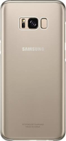 Samsung clear Cover for Galaxy S8+ gold 