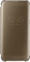 Samsung clear View Cover for Galaxy S7 Edge gold 