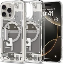 Spigen Ultra hybrid Zero One (MagFit) для Apple iPhone 16 Pro natural titanium