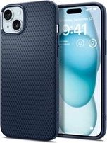 Spigen liquid Air для Apple iPhone 15 морская волна синий