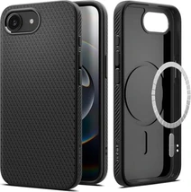 Spigen liquid Air (MagFit) для Apple iPhone 16e Matte черный