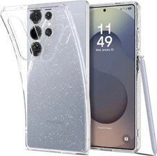 Spigen liquid Crystal Glitter для Самсунг Галакси S25 Ультра Crystal quartz