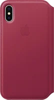 Apple кожа Folio Case для iPhone X beerenrot