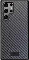 Black Rock Protective Case Real Carbon для Samsung Galaxy S22 Ultra Black