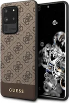 Guess Hard Cover 4G Stripe для Samsung Galaxy S20 Ultra Brown