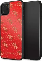 Guess Hard Cover Double Layer Glitter 4G для Apple iPhone 11 Pro Max Red