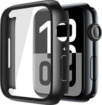 Misxi защитный чехол для Apple Watch 11 46mm Black/Transparent, 2er-Pack