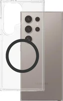 PanzerGlass Care Flagship Case Urban Combat Magnetic Qi для Samsung Galaxy S25 Ultra Transparent/Black