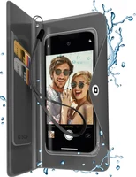 SBS Mobile Splash-resistant Transparent Universal Case Black