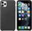 Apple iPhone 11 Pro Max Leather Case Black 