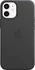 Apple iPhone 12 Mini Leather Case with MagSafe черный